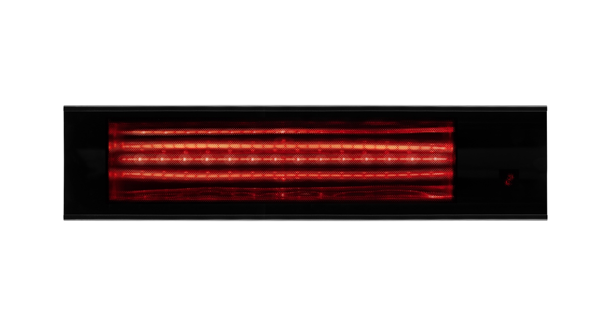 Uzaktan Kumandalı Elektrikli Infrared Isıtıcı GLASS IR-2000